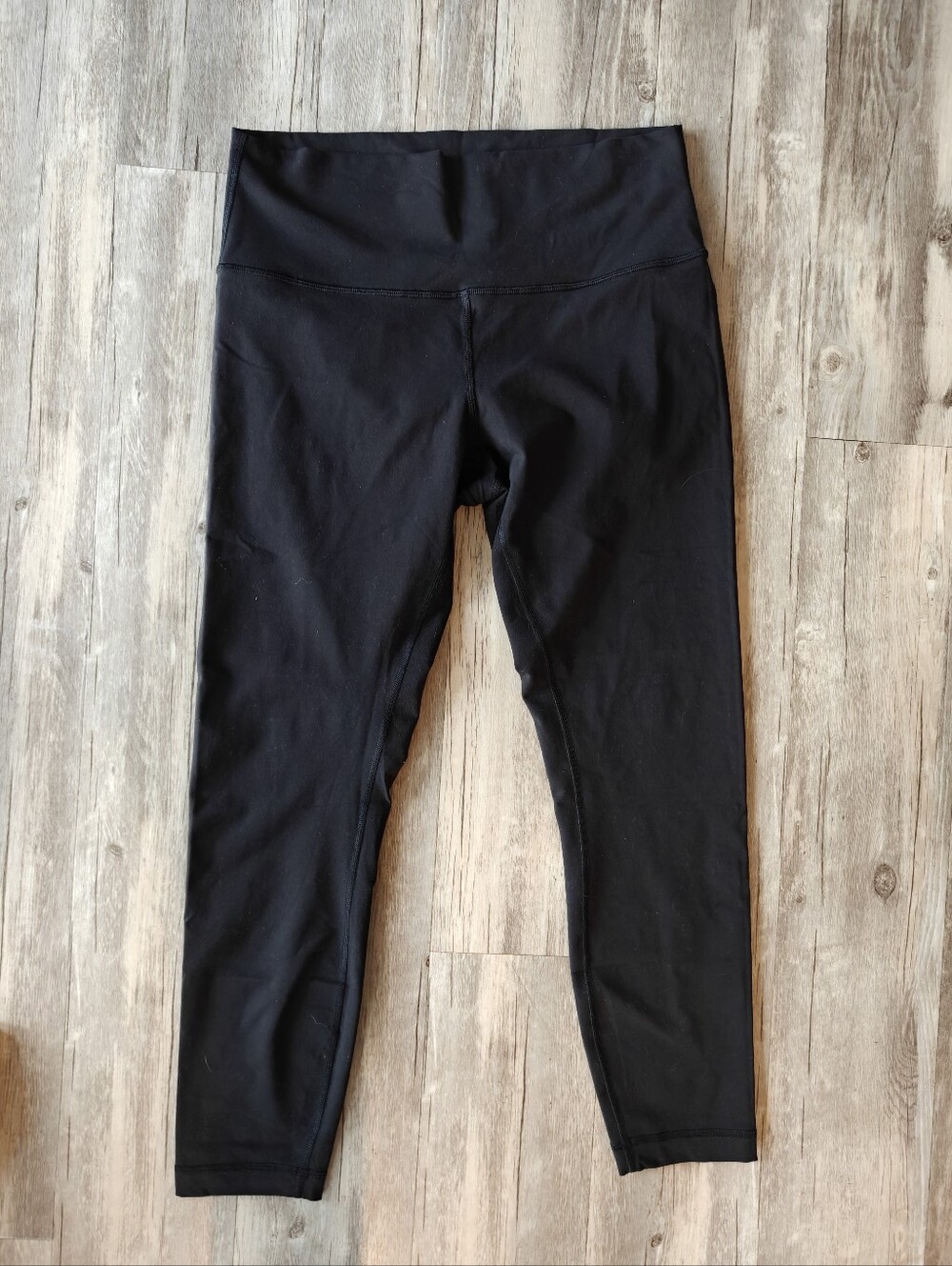 Lululemon Wunder Under Hi-Rise 7/8 Tight *Full-On Luon 25" Black Size 10